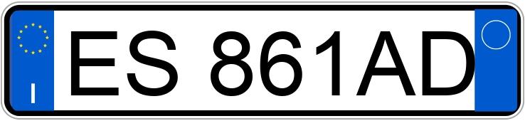 Numer rejestracyjny ES861AD posiada VOLKSWAGEN POLO