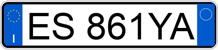Numer rejestracyjny ES861YA posiada FORD Fiesta 6a serie Numer rejestracyjny ES861YA posiada FORD Fiesta 6a serie