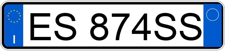 Numer rejestracyjny ES874SS posiada CITROEN C3