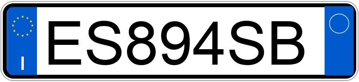 Numer rejestracyjny ES894SB posiada MERCEDES Classe C