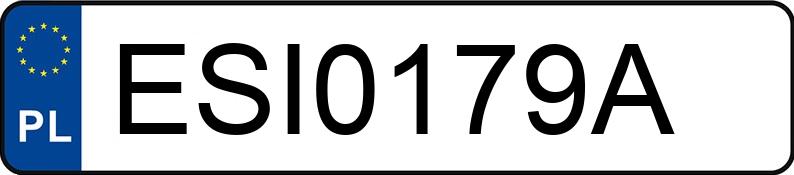 Numer rejestracyjny ESI 0179A posiada BMW 330i Cabrio Kat. MR`02 E3 E46 Ci - ESI0179A Numer rejestracyjny ESI 0179A posiada BMW 330i Cabrio Kat. MR`02 E3 E46 Ci - ESI0179A