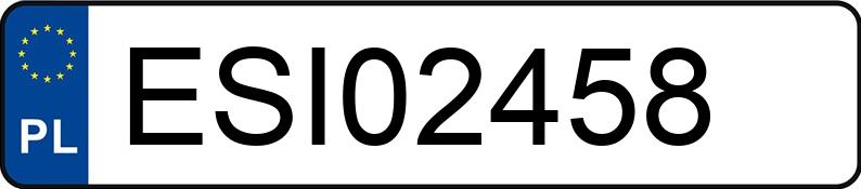 Numer rejestracyjny ESI 02458 posiada FIAT Seicento 1.1 Kat. MR`98 Suite - ESI02458 Numer rejestracyjny ESI 02458 posiada FIAT Seicento 1.1 Kat. MR`98 Suite - ESI02458