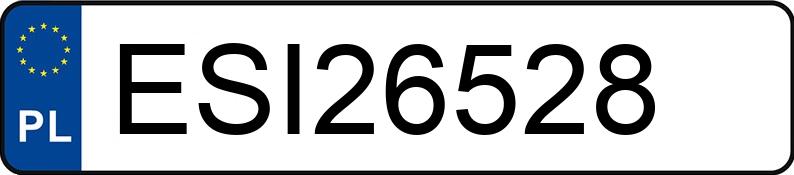 Numer rejestracyjny ESI 26528 posiada HYUNDAI IX35 - ESI26528 Numer rejestracyjny ESI 26528 posiada HYUNDAI IX35 - ESI26528