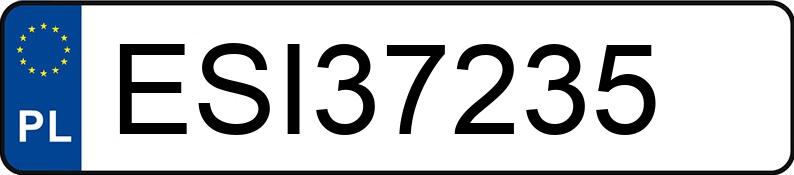 Numer rejestracyjny ESI 37235 posiada RENAULT ESPACE - ESI37235 Numer rejestracyjny ESI 37235 posiada RENAULT ESPACE - ESI37235