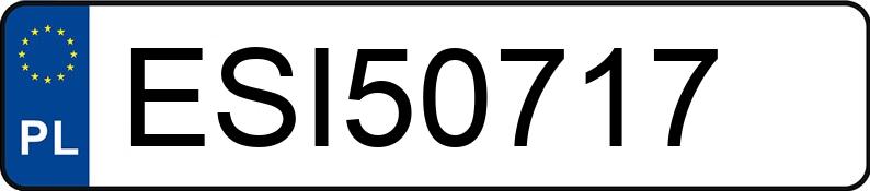 Numer rejestracyjny ESI 50717 posiada CHEVROLET KALOS - ESI50717