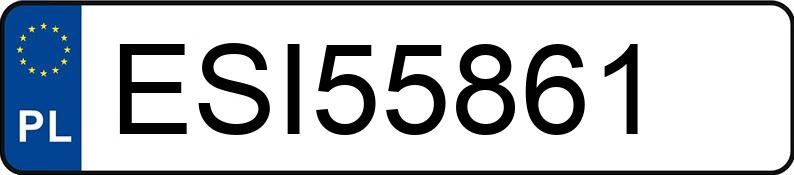 Numer rejestracyjny ESI 55861 posiada BMW 320D XDRIVE - ESI55861 Numer rejestracyjny ESI 55861 posiada BMW 320D XDRIVE - ESI55861