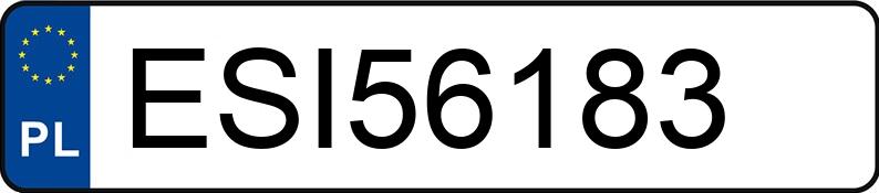 Numer rejestracyjny ESI 56183 posiada TOYOTA RAV 4 2.0 D-4D MR`16 E6 Active - ESI56183