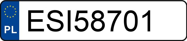 Numer rejestracyjny ESI 58701 posiada MITSUBISHI Lancer 1.5 MR`08 E4 Inform - ESI58701 Numer rejestracyjny ESI 58701 posiada MITSUBISHI Lancer 1.5 MR`08 E4 Inform - ESI58701