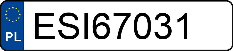 Numer rejestracyjny ESI 67031 posiada BMW 318 I - ESI67031 Numer rejestracyjny ESI 67031 posiada BMW 318 I - ESI67031