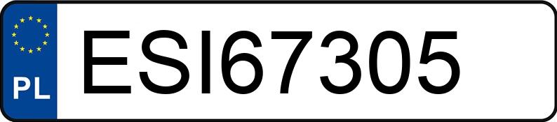Numer rejestracyjny ESI 67305 posiada VOLKSWAGEN GOLF - ESI67305 Numer rejestracyjny ESI 67305 posiada VOLKSWAGEN GOLF - ESI67305
