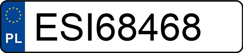 Numer rejestracyjny ESI 68468 posiada VOLKSWAGEN GOLF - ESI68468 Numer rejestracyjny ESI 68468 posiada VOLKSWAGEN GOLF - ESI68468