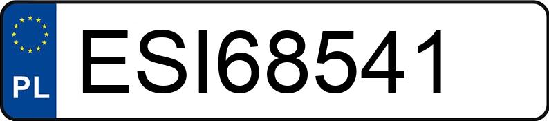 Numer rejestracyjny ESI 68541 posiada AUDI A6 AVANT - ESI68541 Numer rejestracyjny ESI 68541 posiada AUDI A6 AVANT - ESI68541