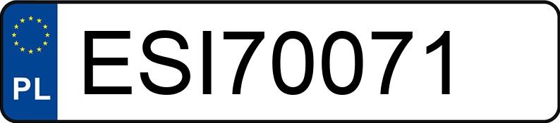 Numer rejestracyjny ESI 70071 posiada OPEL ASTRA SPORTS TOURER - ESI70071 Numer rejestracyjny ESI 70071 posiada OPEL ASTRA SPORTS TOURER - ESI70071