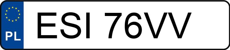 Numer rejestracyjny ESI 76VV posiada LAND ROVER Freelander 2.0 TD MR`98 Freelander 2.0 TD MR`98 - ESI76VV