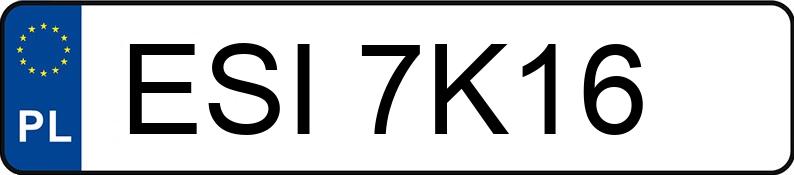 Numer rejestracyjny ESI 7K16 posiada AUTOSAN  - ESI7K16