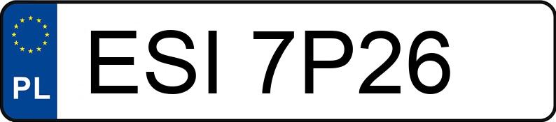 Numer rejestracyjny ESI 7P26 posiada MASSEY FERGUSON 6170 - ESI7P26 Numer rejestracyjny ESI 7P26 posiada MASSEY FERGUSON 6170 - ESI7P26