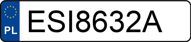 Numer rejestracyjny ESI 8632A posiada ALFA ROMEO GIULIA - ESI8632A