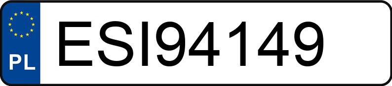 Numer rejestracyjny ESI 94149 posiada RENAULT Twingo 1.5 dCi MR`08 E4 Authentique 65 - ESI94149