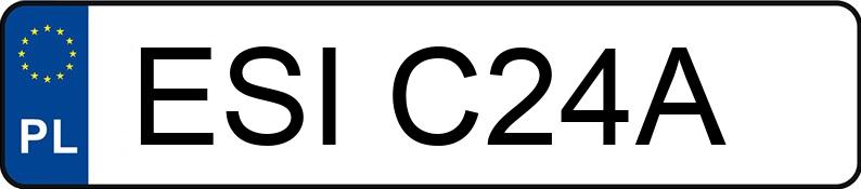 Numer rejestracyjny ESI C24A posiada BASHAN ATV250S-11B BS250S-11B - ESIC24A