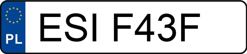 Numer rejestracyjny ESI F43F posiada SUZUKI Choppery/Cruisery LS 650 P - ESIF43F