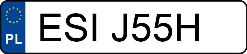 Numer rejestracyjny ESI J55H posiada URSUS C 360 3P - ESIJ55H Numer rejestracyjny ESI J55H posiada URSUS C 360 3P - ESIJ55H