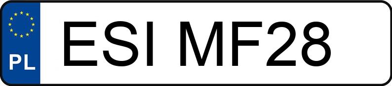 Numer rejestracyjny ESI MF28 posiada CITROEN Berlingo II 1.6 16V HDI MR`08 E4 Equilibre XTR - ESIMF28
