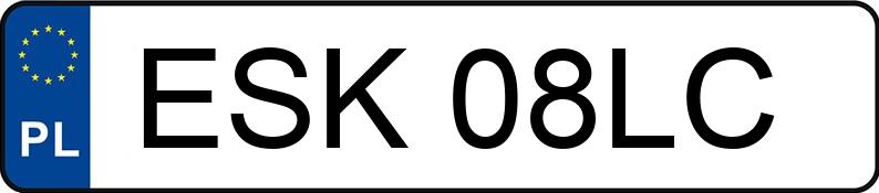 Numer rejestracyjny ESK 08LC posiada VOLKSWAGEN Polo III 1.4 MR`99 E2 GP Comfortline Aut. - ESK08LC