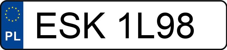 Numer rejestracyjny ESK 1L98 posiada FIAT Seicento 0.9 Kat. Brush - ESK1L98