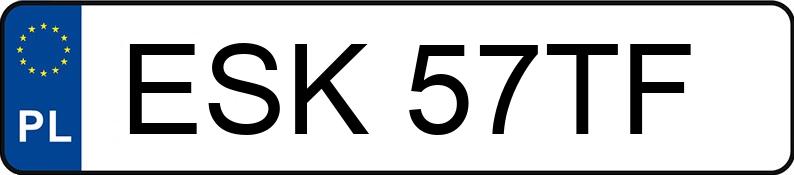 Numer rejestracyjny ESK 57TF posiada CITROEN C8 2.0 HDI MR`02 E5 SX Pack - ESK57TF