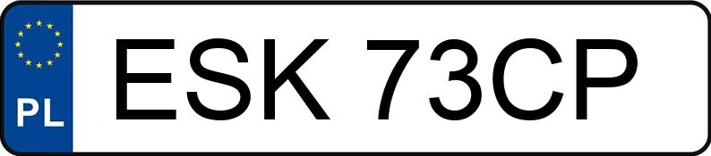 Numer rejestracyjny ESK 73CP posiada FIAT PANDA - ESK73CP Numer rejestracyjny ESK 73CP posiada FIAT PANDA - ESK73CP