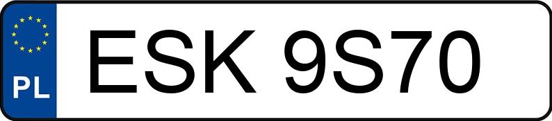 Numer rejestracyjny ESK 9S70 posiada BMW 318I - ESK9S70 Numer rejestracyjny ESK 9S70 posiada BMW 318I - ESK9S70