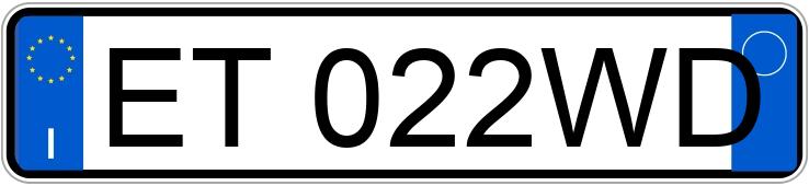 Numer rejestracyjny ET022WD posiada SMART fortwo 2a serie