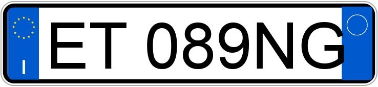 Numer rejestracyjny ET089NG posiada LANCIA Ypsilon 3a serie Numer rejestracyjny ET089NG posiada LANCIA Ypsilon 3a serie