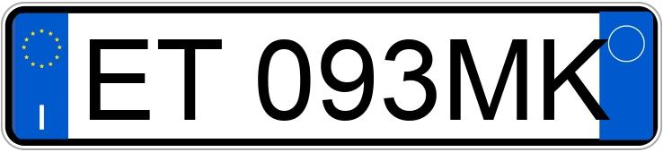 Numer rejestracyjny ET093MK posiada KIA Rio 3a serie Numer rejestracyjny ET093MK posiada KIA Rio 3a serie