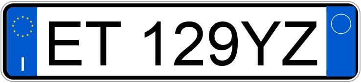 Numer rejestracyjny ET129YZ posiada BMW Serie 3 Numer rejestracyjny ET129YZ posiada BMW Serie 3