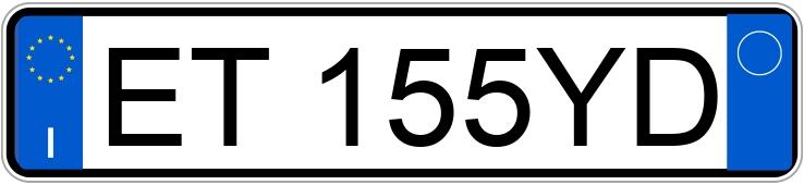 Numer rejestracyjny ET155YD posiada BMW Serie 5 Numer rejestracyjny ET155YD posiada BMW Serie 5