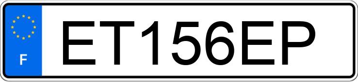 Numer rejestracyjny ET156EP posiada BMW X3