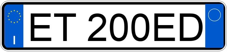 Numer rejestracyjny ET200ED posiada SKODA Octavia 3a serie Numer rejestracyjny ET200ED posiada SKODA Octavia 3a serie