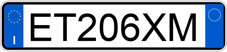 Numer rejestracyjny ET206XM posiada FIAT Freemont