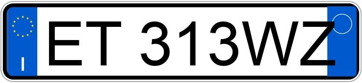 Numer rejestracyjny ET313WZ posiada NISSAN Micra 4a serie Numer rejestracyjny ET313WZ posiada NISSAN Micra 4a serie