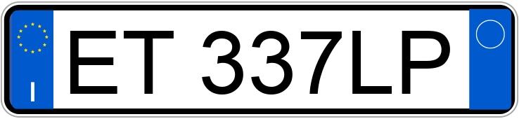 Numer rejestracyjny ET337LP posiada BMW Z4 SDRIVE18I