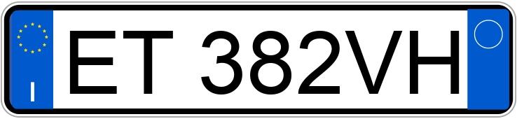 Numer rejestracyjny ET382VH posiada FIAT Punto 4a serie