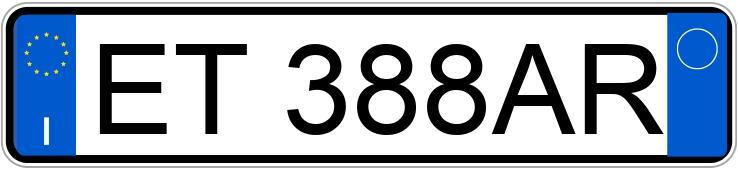 Numer rejestracyjny ET388AR posiada NISSAN Micra 4a serie