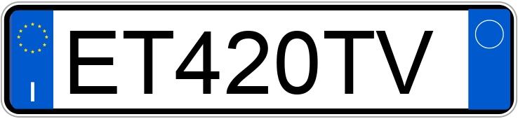 Numer rejestracyjny ET420TV posiada SMART fortwo 2a serie Numer rejestracyjny ET420TV posiada SMART fortwo 2a serie