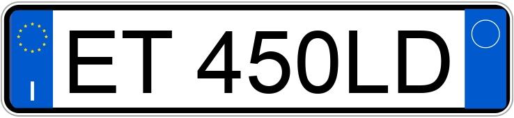Numer rejestracyjny ET450LD posiada OPEL Astra 4a serie
