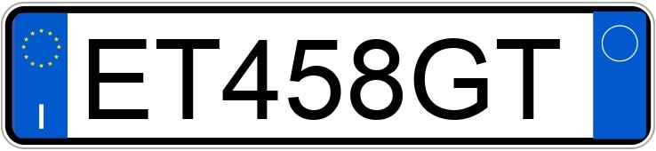 Numer rejestracyjny ET458GT posiada MERCEDES Classe B