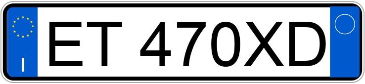 Numer rejestracyjny ET470XD posiada NISSAN Qashqai 2a serie