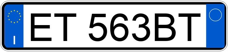 Numer rejestracyjny ET563BT posiada VOLKSWAGEN Golf 7a serie Numer rejestracyjny ET563BT posiada VOLKSWAGEN Golf 7a serie