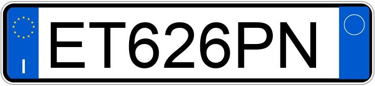 Numer rejestracyjny ET626PN posiada NISSAN Qashqai 1a serie