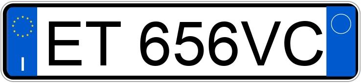 Numer rejestracyjny ET656VC posiada VOLKSWAGEN Polo 5a serie Numer rejestracyjny ET656VC posiada VOLKSWAGEN Polo 5a serie